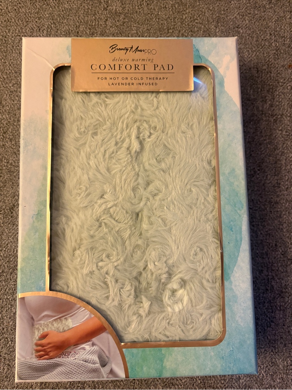 Lavender-Infused Comfort Pad - Sage Green